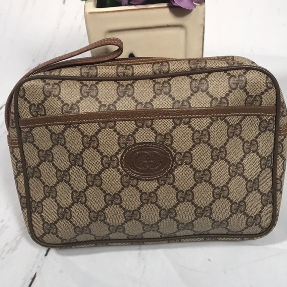 Gucci Handbags - Vintage Gucci Cosmetic Designer Bag! Authentic!